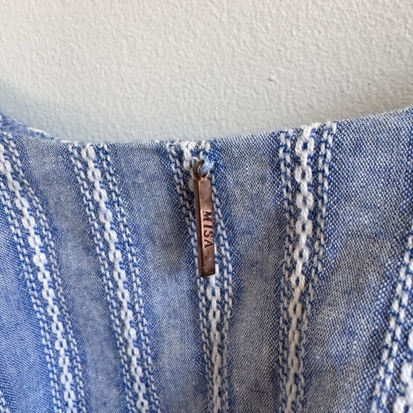 MISA • Marina Top in Light Blue - Picture 8 of 11